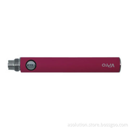 E-cigarette Rechargeable Battery EVOD, 1100mAh Capacity